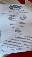 Agriturismo Cascina Caterina menu