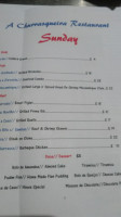 A Churrasqueira Restaurant Bar menu