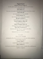 Main Street On Central menu