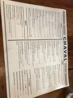 Chaval menu