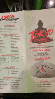 Tokyo Steakhouse Sushi And menu