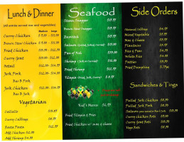 Auntie Rita's Jamaican Cuisine menu