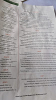 Arthur Avenue Fiasco menu