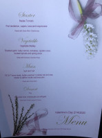 Bodovino menu