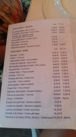 Chiringuito La Isla Tolo menu