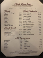 Sakana Japanese Steakhouse Sushi menu