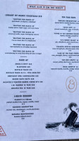 Fin Fino menu