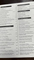 Bodega La Mazaroca menu