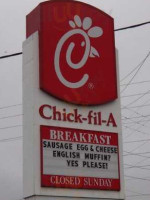 Chick-fil-a inside