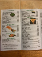 Tokyo Express menu