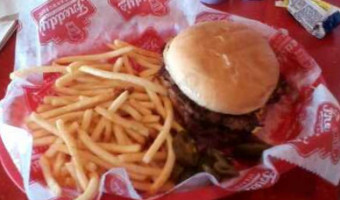 Freddy's Frozen Custard Steakburgers food