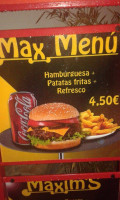 Burguer Maxim's food