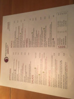 Whitetooth Mountain Bistro menu