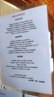 La Era De Berdón menu