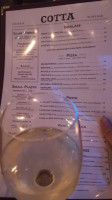 Osteria Cotta menu