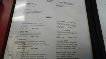 T&t Iron Horse Cafe menu