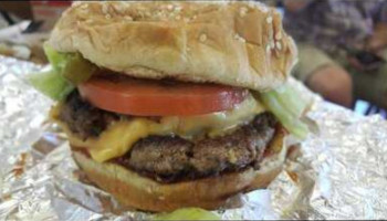 Five Guys Burgers Fries food