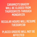 Caramici's Bakery Cibo
