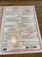 BJ's Kountry Kitchen. menu