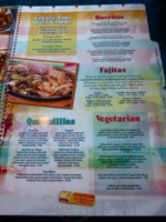 Mi Mexico Mexican menu