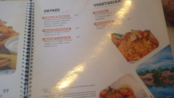 Villa Peru menu