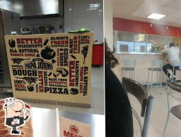 Papa John´s Pizza inside