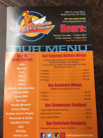 Wing Supreme menu