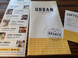 Urban American Kitchen menu