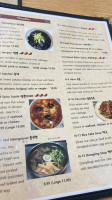 Seoul Bistro menu