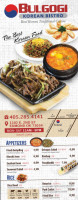 Bulgogi Korean Bistro food