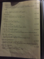 Pizzeria La Botte Del Chianti menu