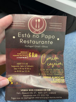 Esta No Papo menu