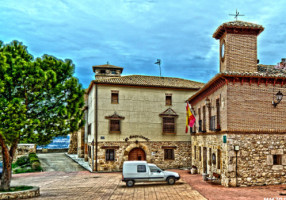 San Agustin outside