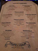 Shenanigan's Olde English Pub menu