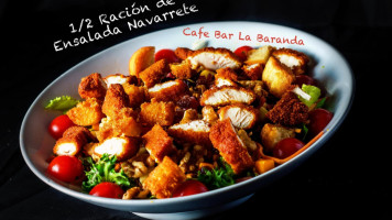 Cafe La Baranda food