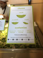 Salata menu