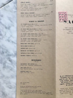 Saola And Lounge menu