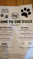 The Keg Room menu