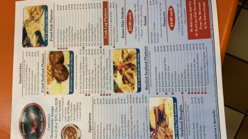 Cameron's Seafood Philly menu