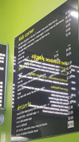 The Fish Box menu