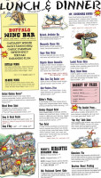 Buffalo Gap Saloon & Eatery menu