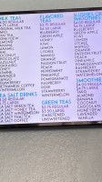 Chewy Boba menu