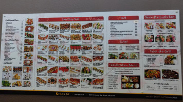 O Sushi Grill menu