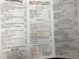 Belly Busters menu