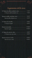 Cul De Sac menu