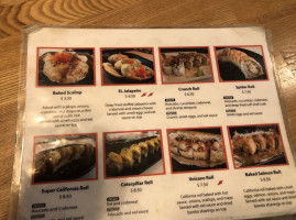 Full Moon Sushi food