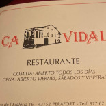 Ca Vidal Dentro