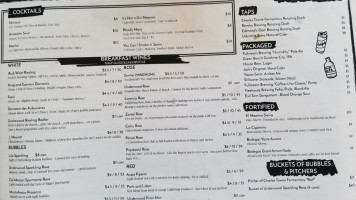 Daps Breakfast And Imbibe menu