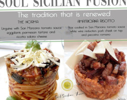 Soul Sicilian Fusion food