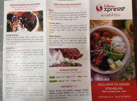 Sakana Xpress food